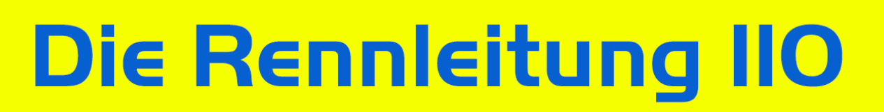 Banner Rennleitung